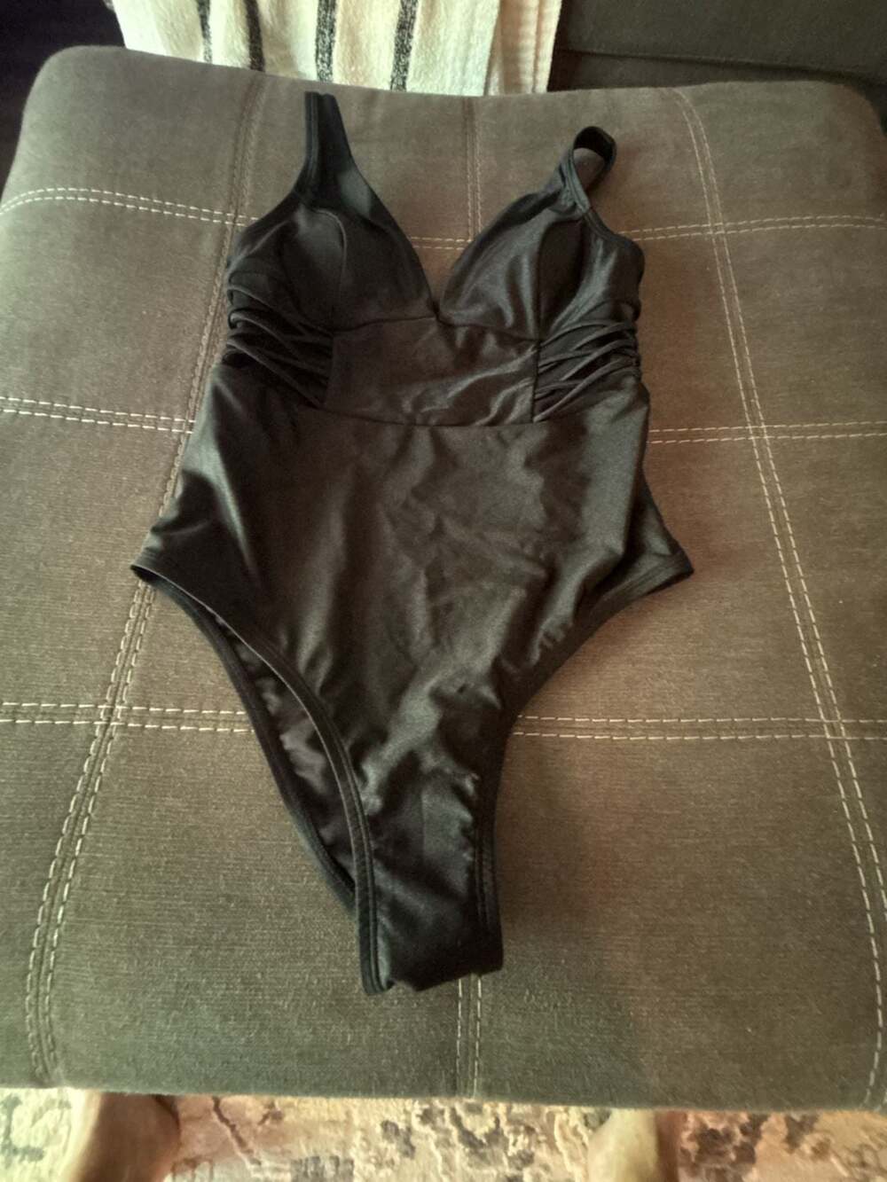 White House Black Market Mesh Side Detail One Piece Swimsuit